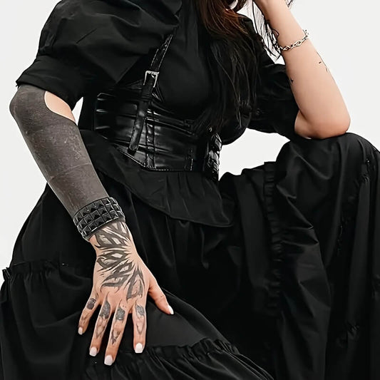 Black Punk Hip Hop Bracelet