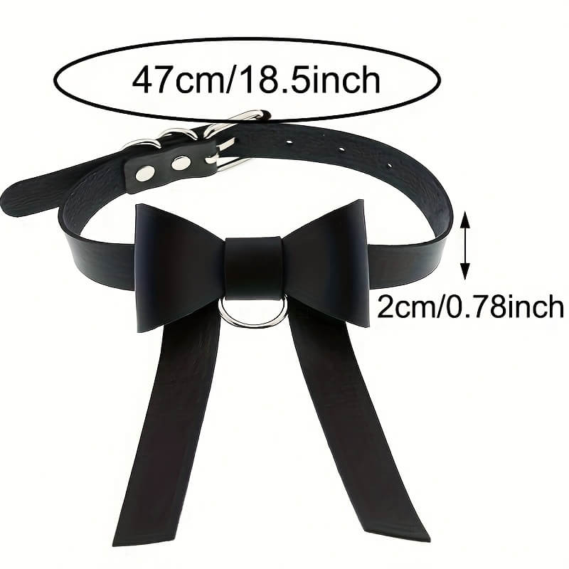 Punk Bow Tie Choker