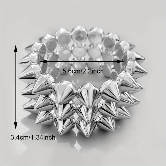 Rivets Gothic Punk Bracelet - Punk Lovers