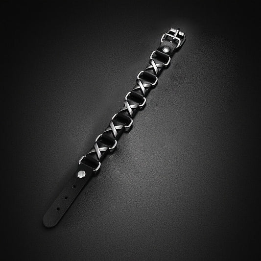 4 Pcs Skull Stars Punk Bracelet - Punk Lovers