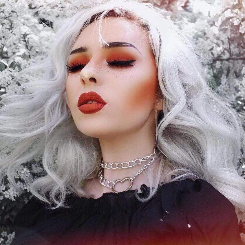 Women's Goth O-ring Double-layer Faux Leather Choker - Punk Lovers