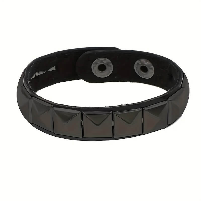 Black Punk Hip Hop Bracelet