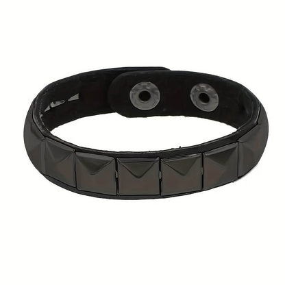 Black Punk Hip Hop Bracelet
