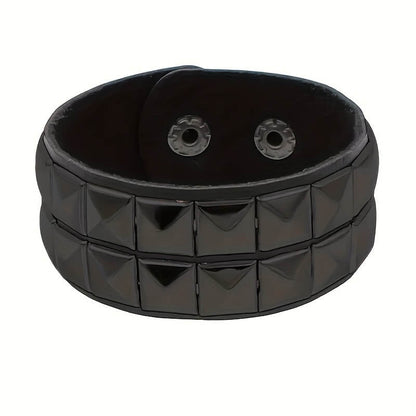 Black Punk Hip Hop Bracelet