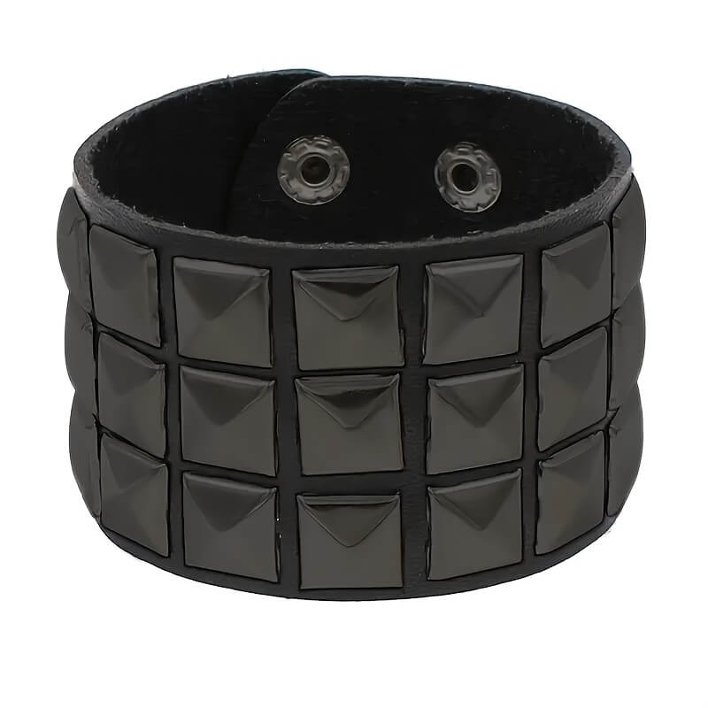 Black Punk Hip Hop Bracelet