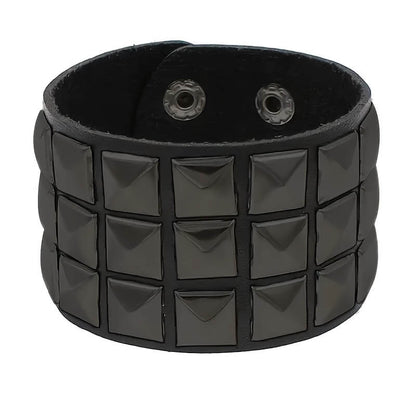 Black Punk Hip Hop Bracelet