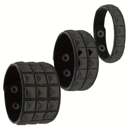 Black Punk Hip Hop Bracelet