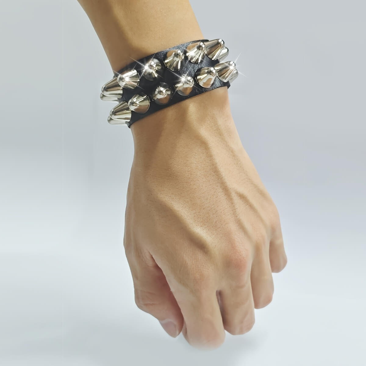 4 Pcs Exaggerated Rivet Creative Punk Bracelet - Punk Lovers