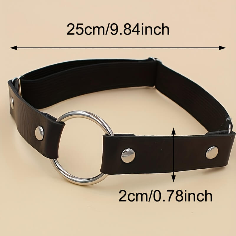 Punk Adjustable Heart-Shaped Thigh Harness