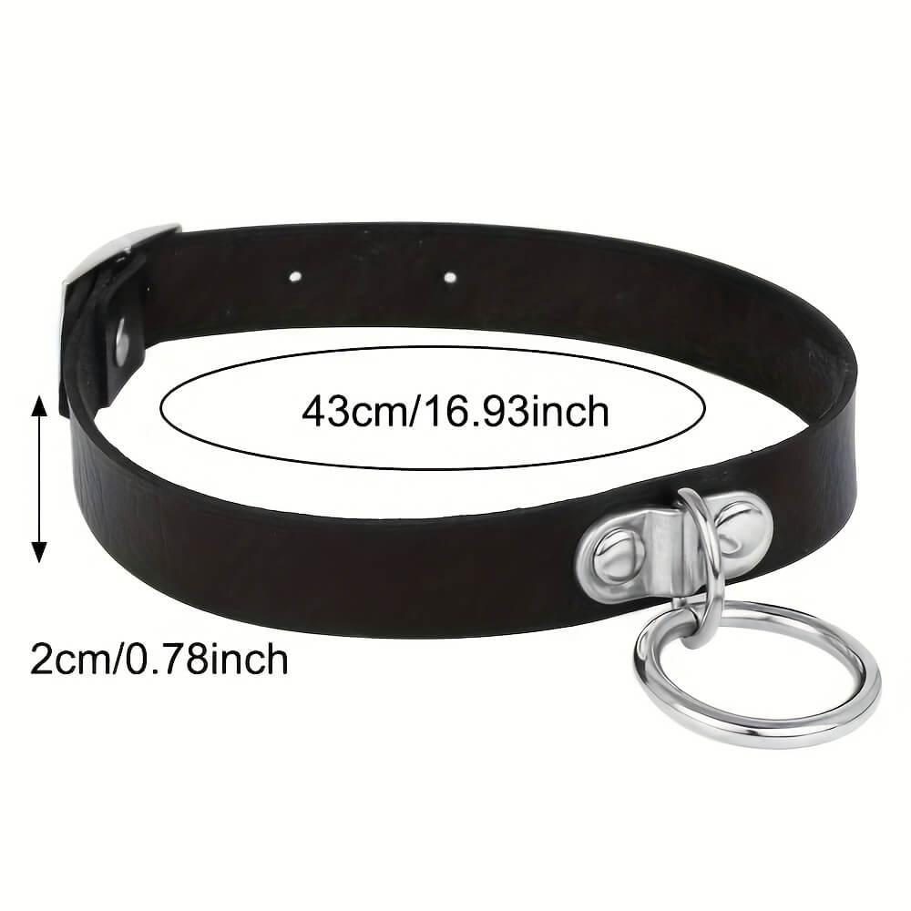 Gothic Rock Circle Collar