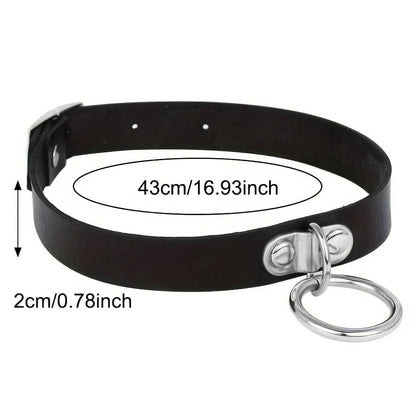 Gothic Rock Circle Collar