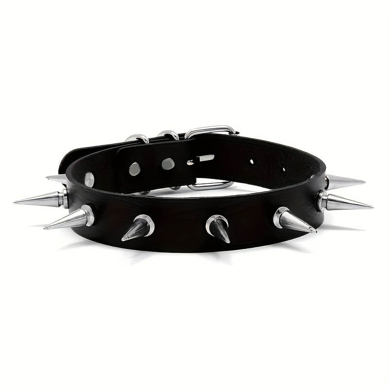 Gothic Rock with Studs Choker