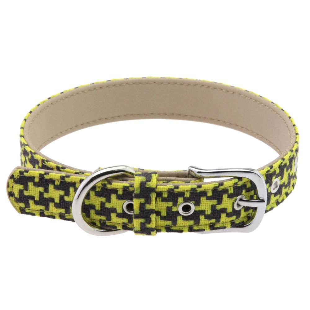 Punk Lovers Choker Necklace in Yellow