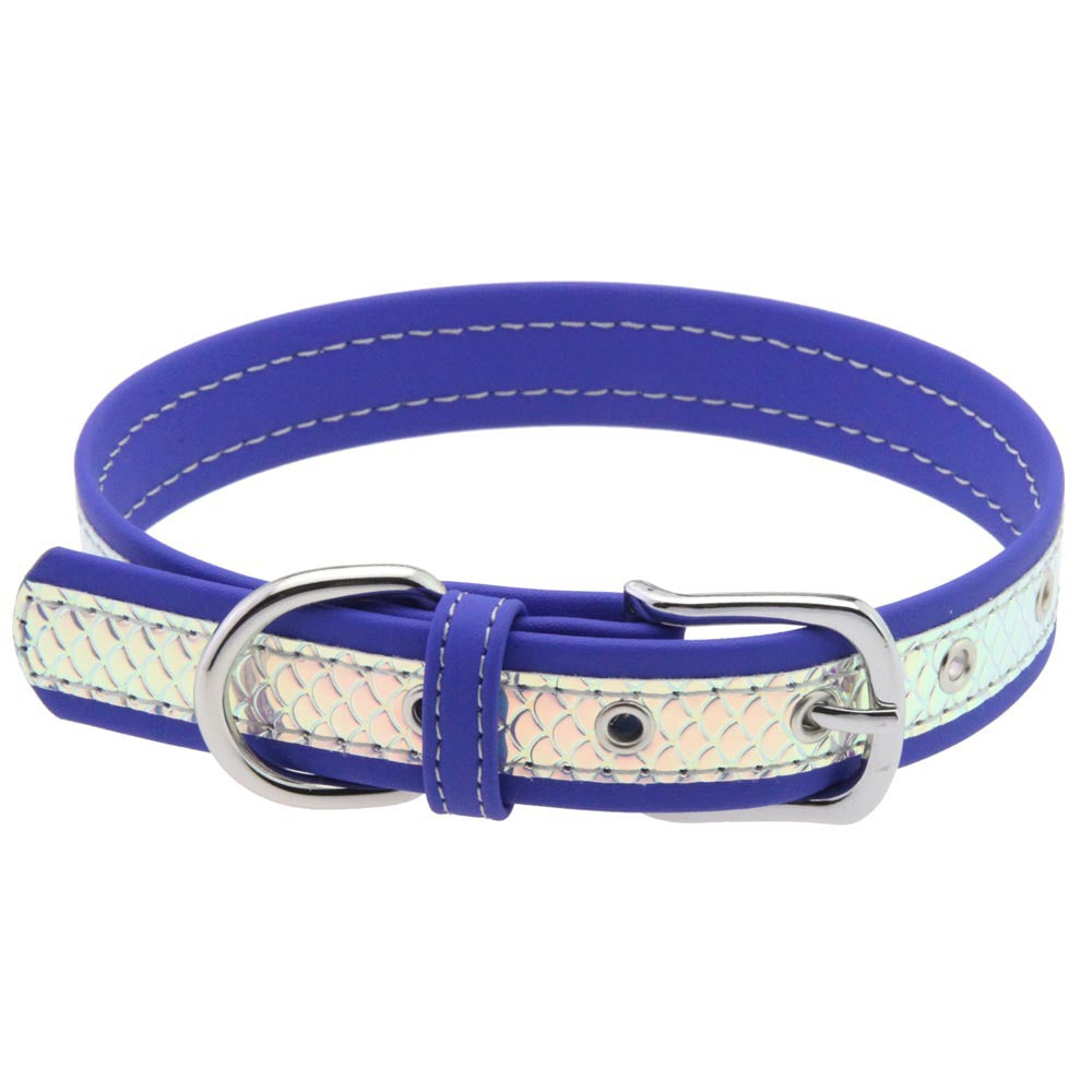 Punk Lovers Double Layer Choker Necklace in Blue