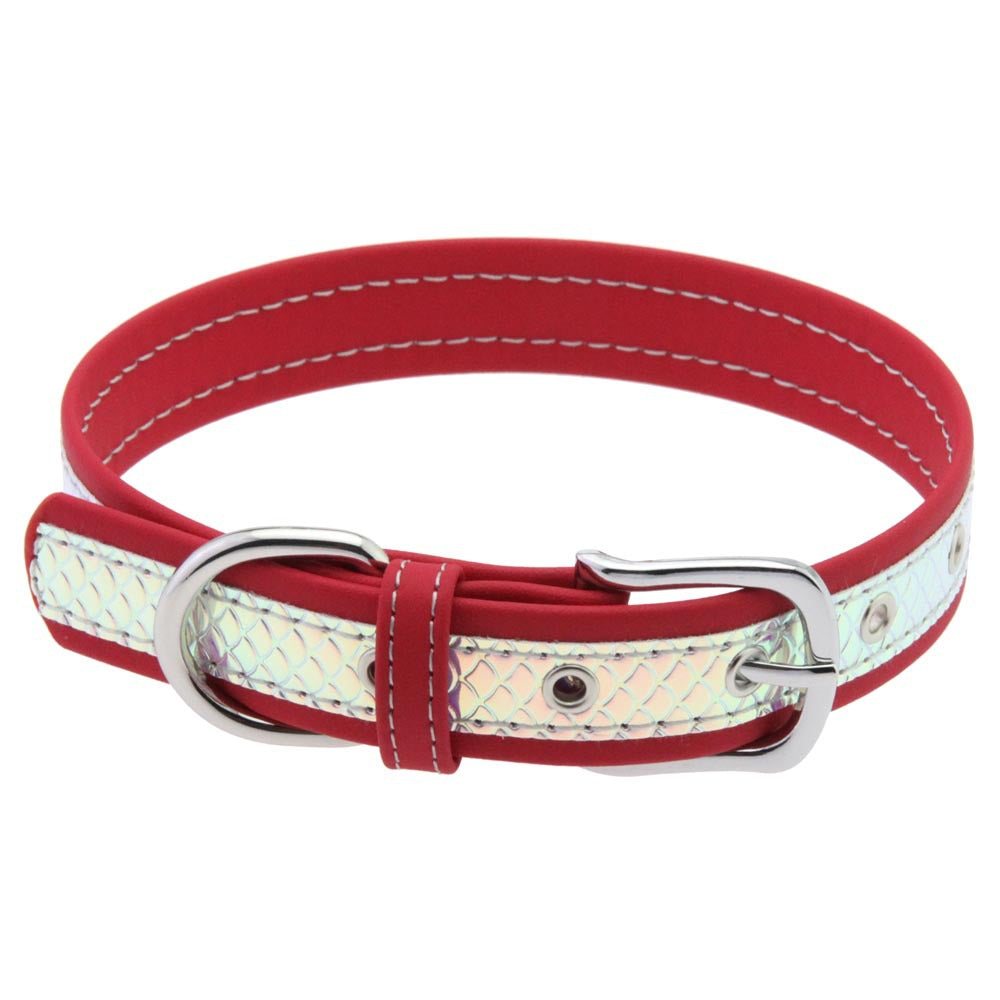 Punk Lovers Double Layer Choker Necklace in Red