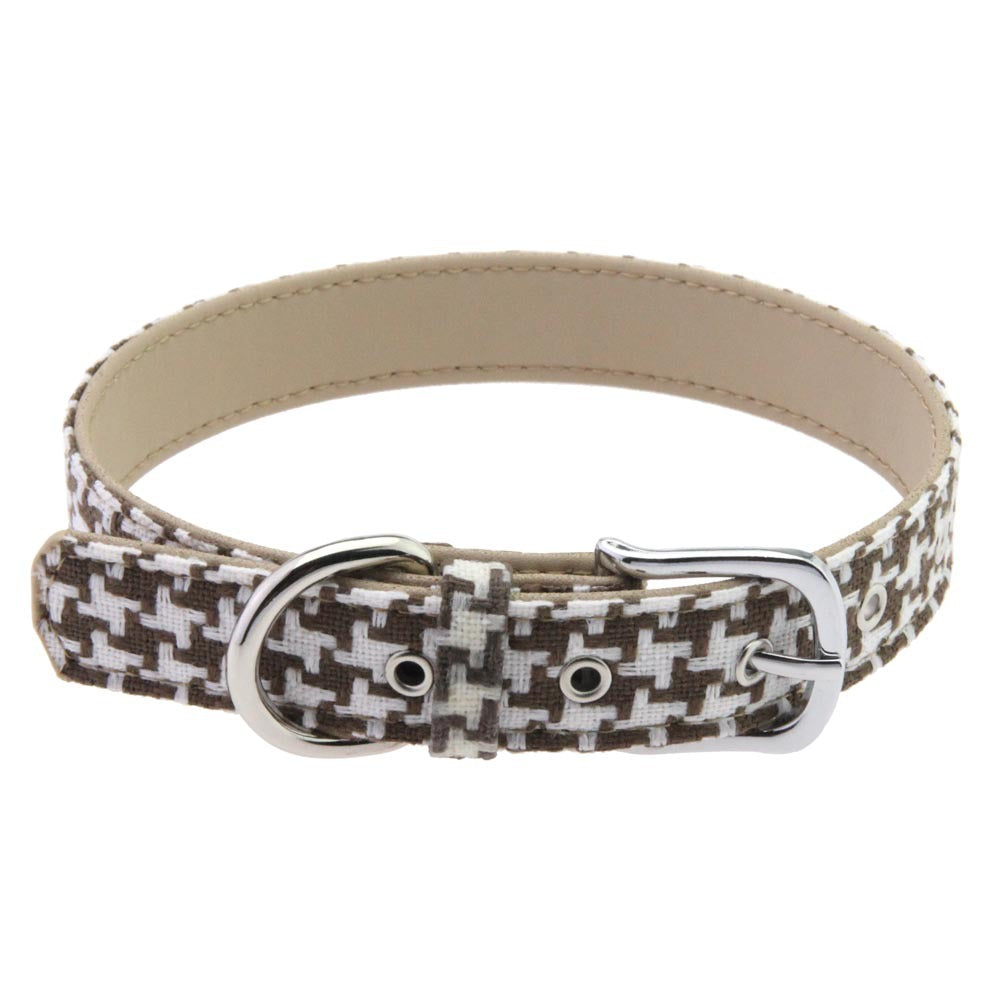 Punk Lovers Choker Necklace in Coffee