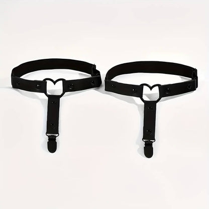 Peach Heart Thigh Chain Body Chains