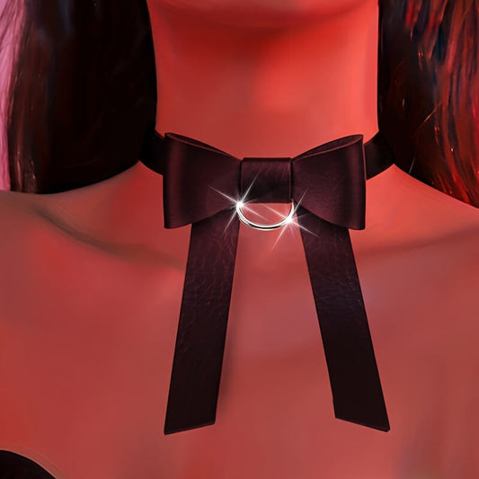 Punk Bow Tie Choker