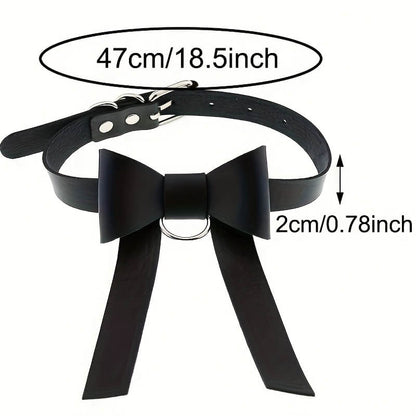 Punk Bow Tie Choker