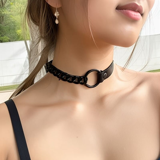Punk Chain and O-ring Collar