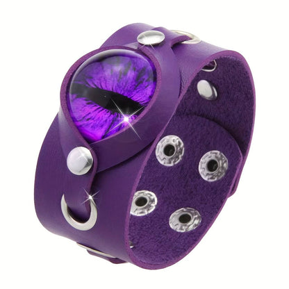 Punk Demon Eye Bracelet