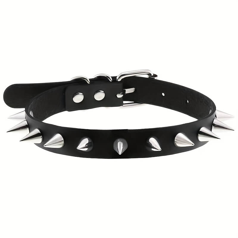 Punk Gothic Spiked Collar Necklace