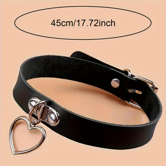 Punk Heart Choker