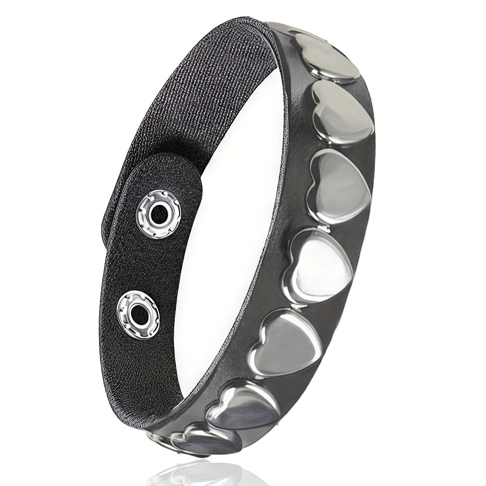 Punk Heart & Spike Bracelet