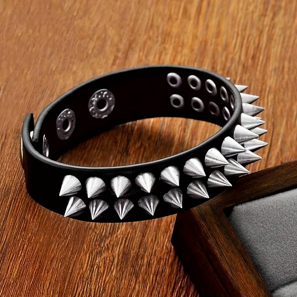 Punk Metal Spiked Bracelet - Punk Lovers