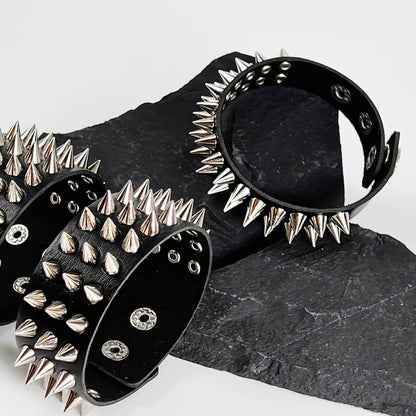 Punk Metal Spiked Bracelet - Punk Lovers