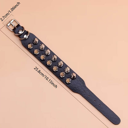 Punk Rivets Bracelet