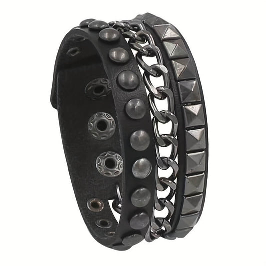 Punk Rock Gothic Spiked Bracelet