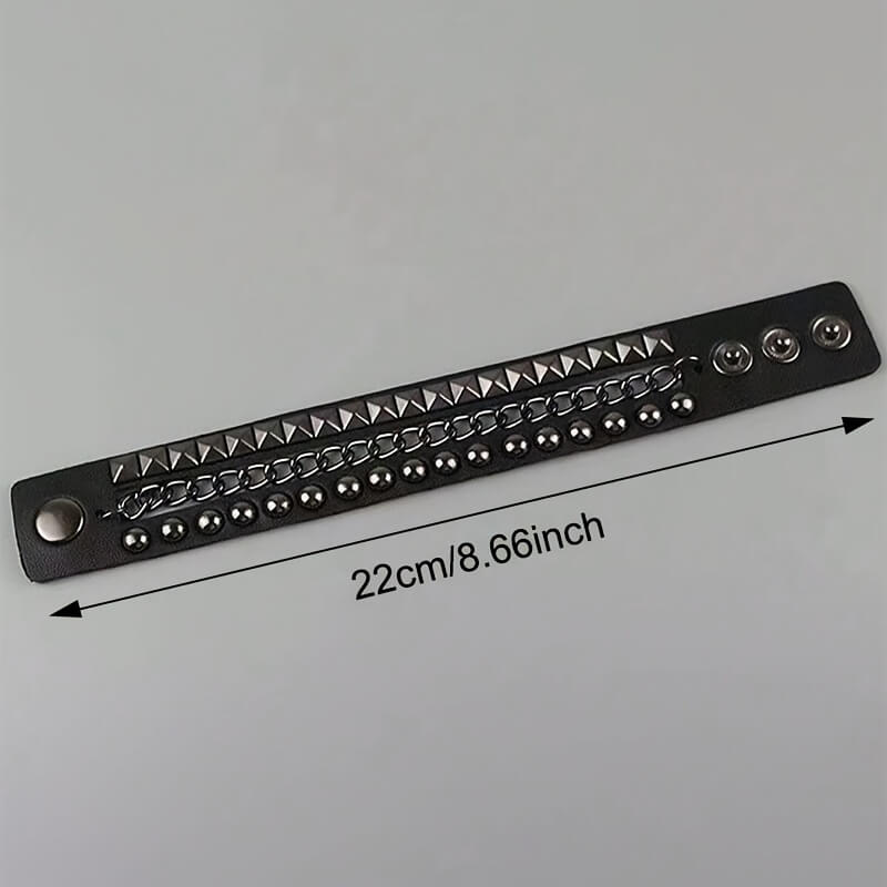 Punk Rock Gothic Spiked Bracelet