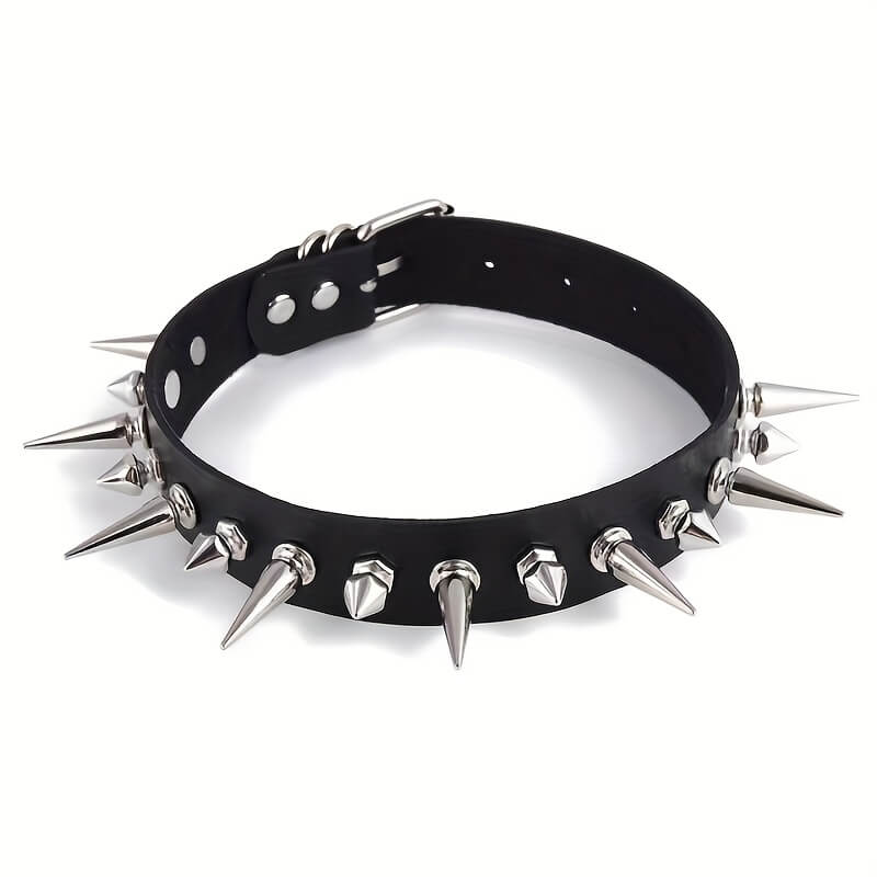Punk Spiked Choker