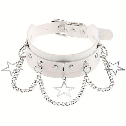 Punk Star with Chain Choker