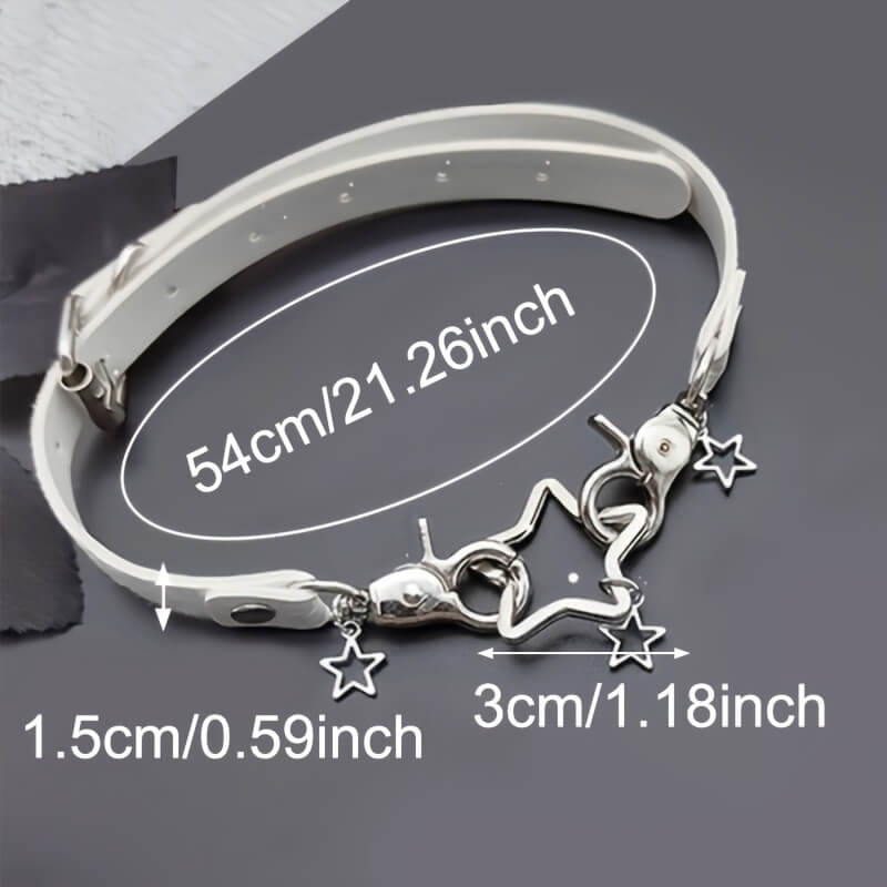 Punk Star with Chain Choker