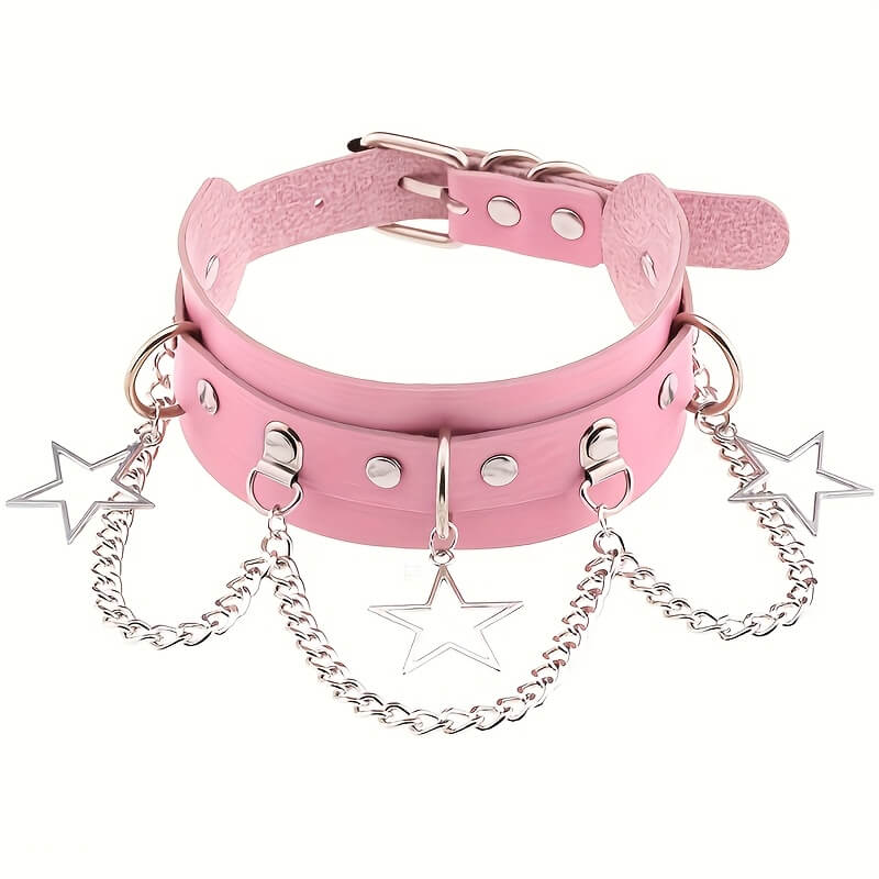 Punk Star with Chain Choker
