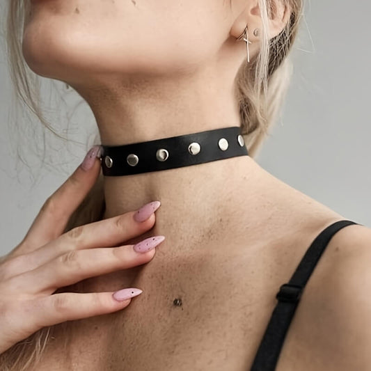 Punk Studded Collar