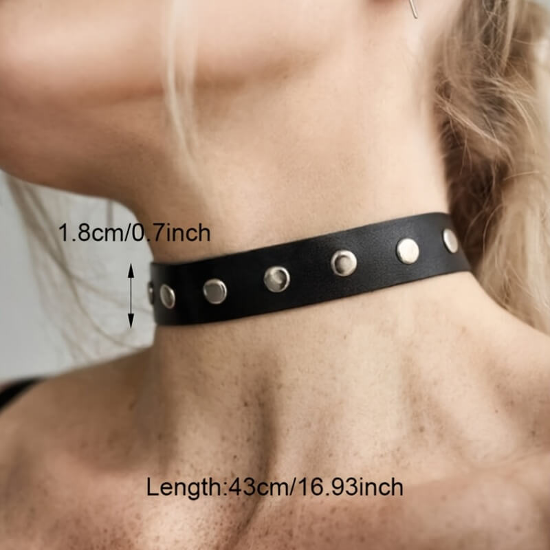 Punk Studded Collar