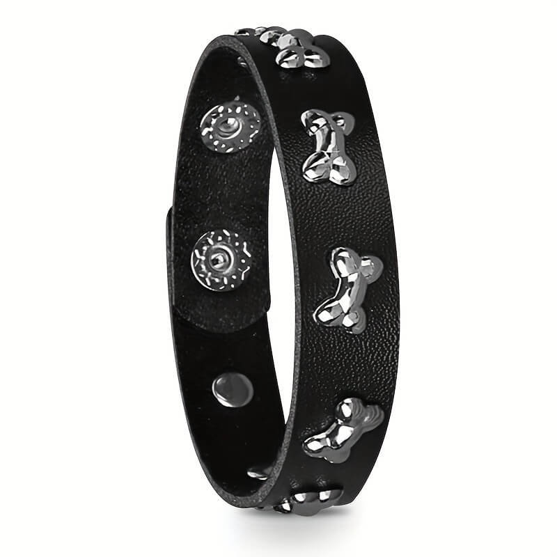 Punk Style Dog Bone Bracelet