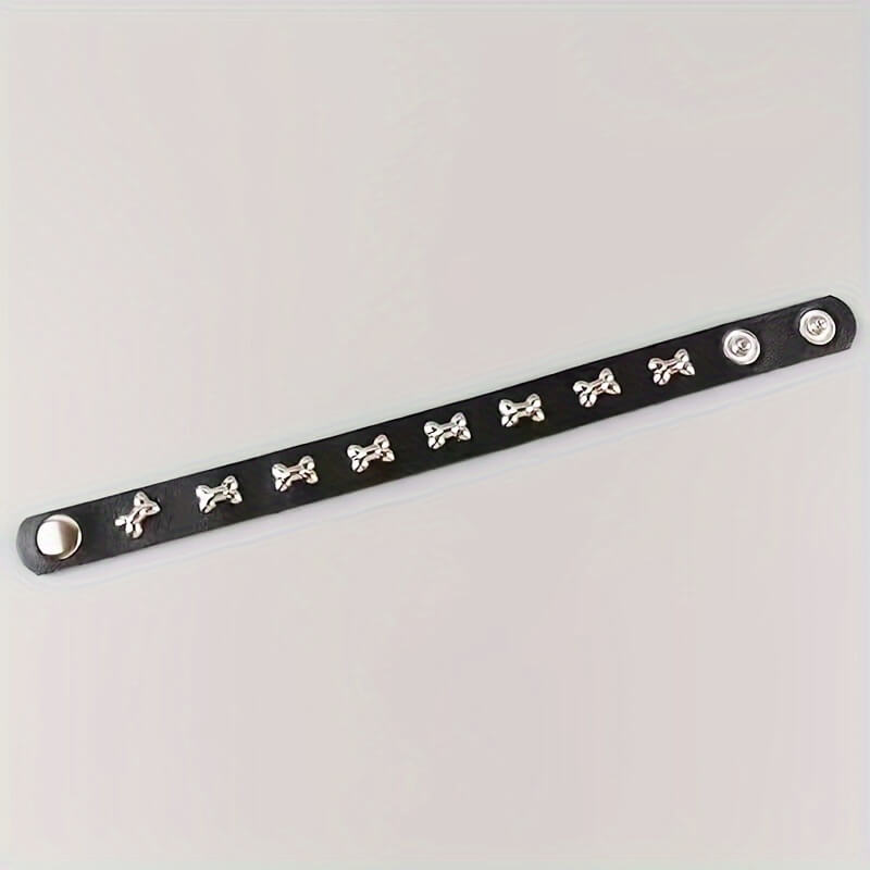 Punk Style Dog Bone Bracelet