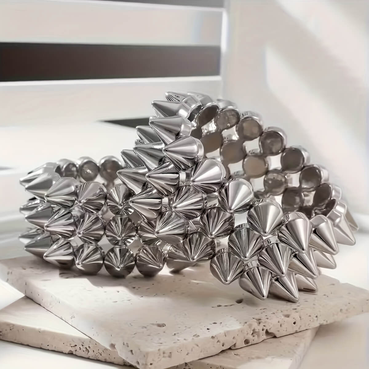 Rivets Gothic Punk Bracelet - Punk Lovers