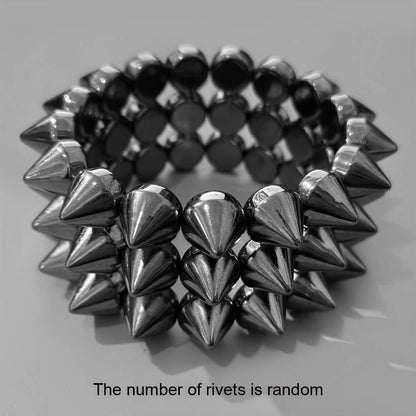 Rivets Gothic Punk Bracelet - Punk Lovers