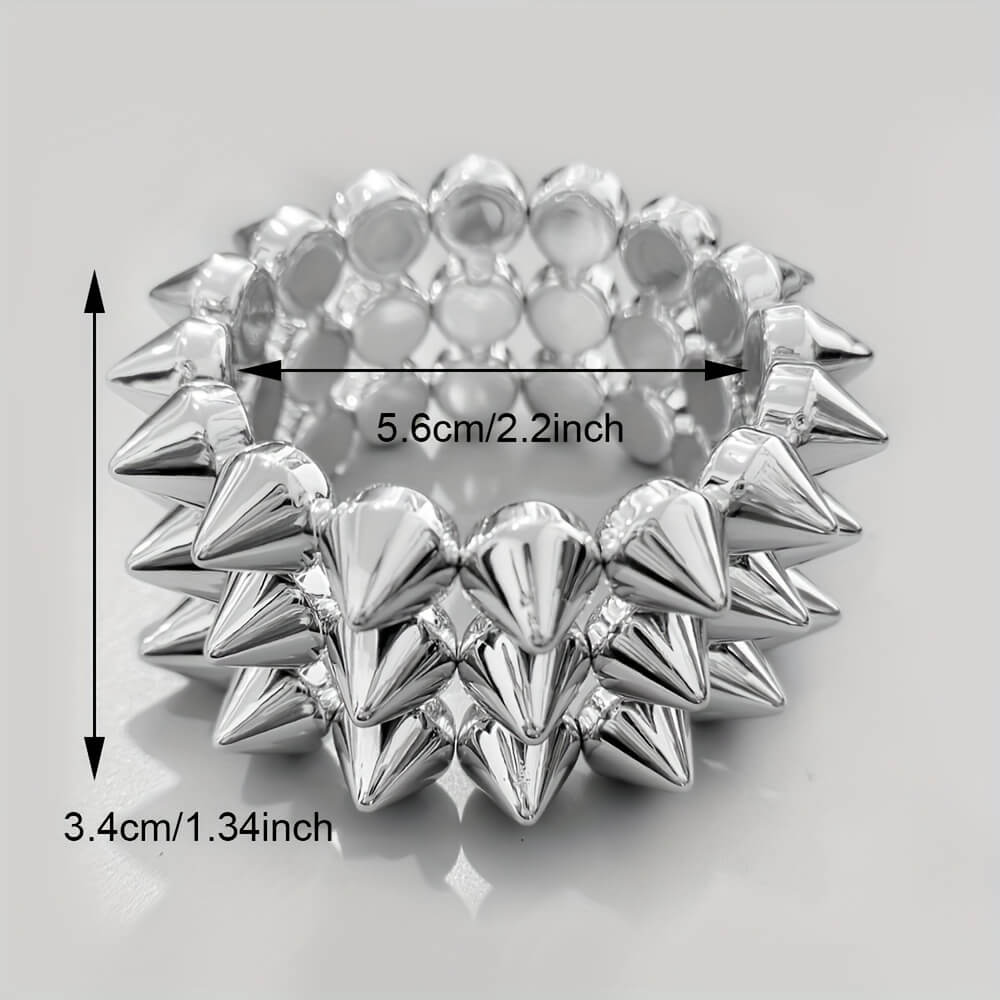 Rivets Gothic Punk Bracelet - Punk Lovers