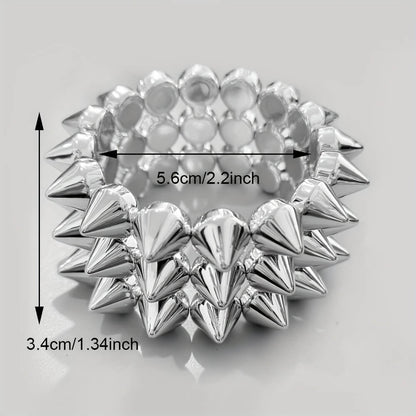 Rivets Gothic Punk Bracelet - Punk Lovers