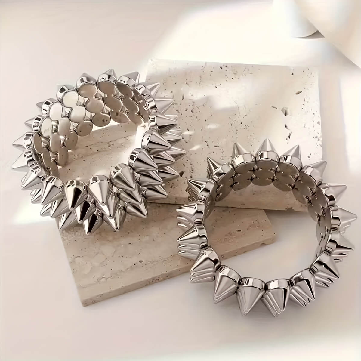 Rivets Gothic Punk Bracelet - Punk Lovers