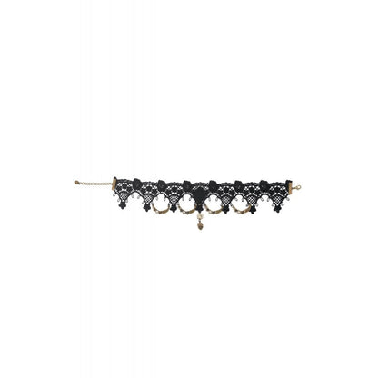 Women's Gothic Ruby Lace Choker - Punk Lovers