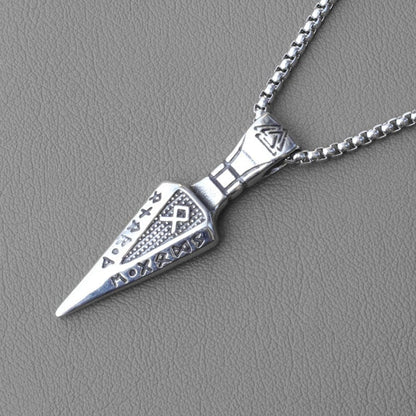 Men's Punk Cross Pendant Necklace
