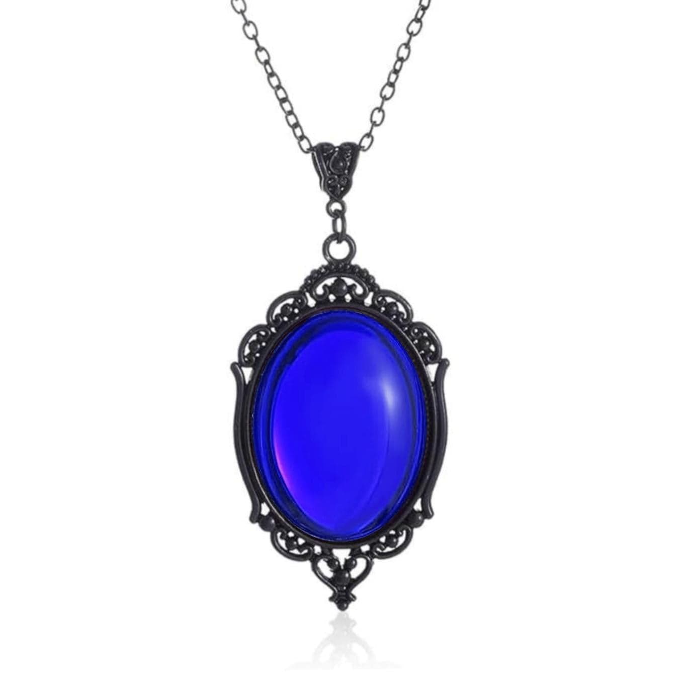 Women's Gothic Crystal Teardrop Necklace - Punk Lovers