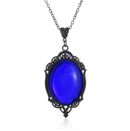 Women's Gothic Crystal Teardrop Necklace - Punk Lovers